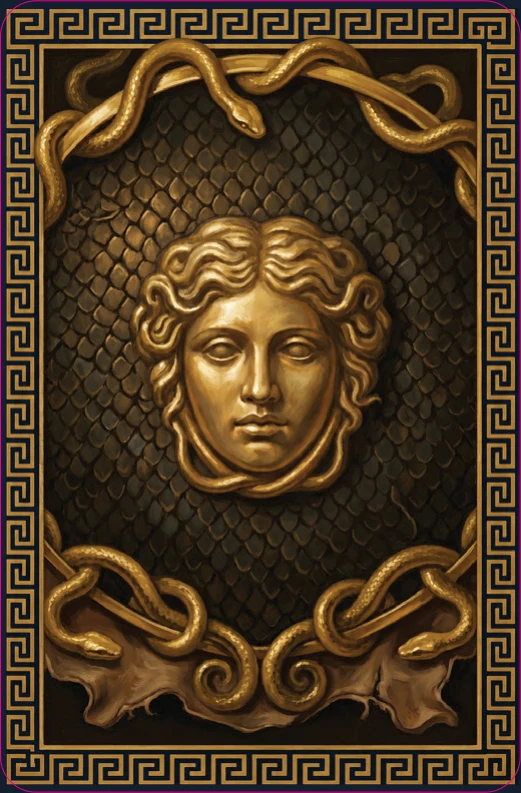 Athena card back